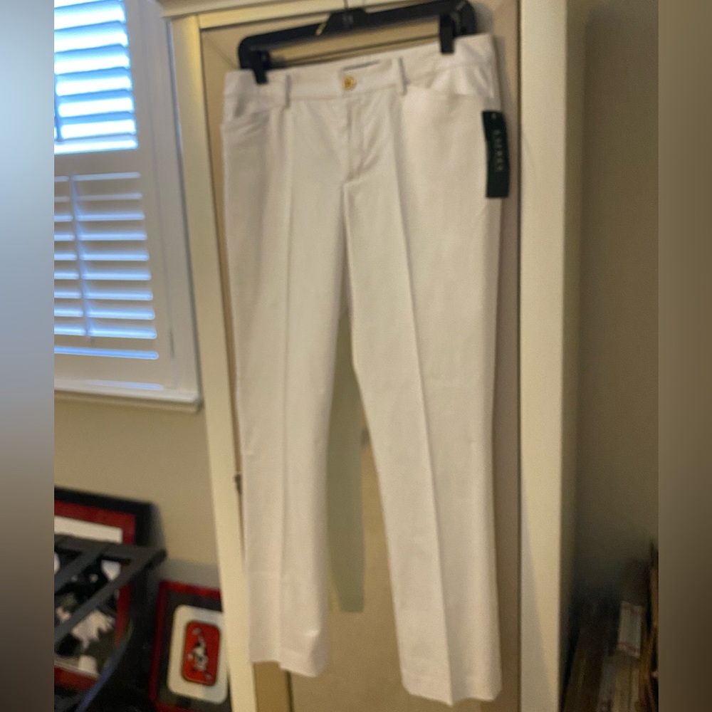 NWT Ralph Lauren Cotton Twill Trousers